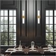 Livex Lighting Aero 2-Light Twist Lock Metal Vanity Lighting in Antique Brass