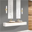 Livex Lighting Aero 2-Light Twist Lock Metal Vanity Lighting in Satin Brass
