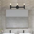 Livex Lighting Copenhagen 3-Light Metal Bath Vanity Sconce in Black