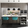 Livex Lighting 1-Light Modern Metal Single Pendant with Shade in Black
