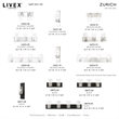 Livex Lighting Zurich 3-Light Metal Bath Vanity Lighting in Polished Chrome