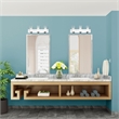 Livex Lighting Zurich 3-Light Metal Bath Vanity Lighting in Polished Chrome
