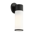 Livex Lighting Lindale 1-Light Metal & Glass ADA Single Sconce in Black