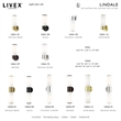 Livex Lighting Lindale 1-Light Metal & Glass ADA Single Sconce in Black