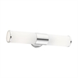 Livex Lighting Lindale 2-Light Metal/Glass Vanity ADA Sconce in Polished Chrome