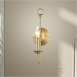 Livex Lighting Estate 1-Light Contemporary Metal Wall Sconce in Antique Brass