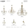 Livex Lighting Estate 1-Light Contemporary Metal Wall Sconce in Antique Brass
