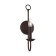 Livex Lighting Estate 1-Light Contemporary Metal Wall Sconce in Bronze