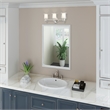 Livex Lighting Middlebush 3-Light Metal & Glass Bath Light in Polished Nickel