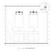 Livex Lighting Middlebush 3-Light Metal & Glass Bath Light in Polished Nickel