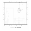 Livex Lighting Alessia 5-Light Contemporary Metal Chandelier in Antique White
