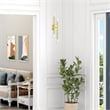 Livex Lighting Soho 4-Light Modern Metal ADA Wall Sconce in Satin Brass