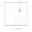 Livex Lighting Prism 3-Light Contemporary Metal Chandelier in Black