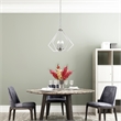 Livex Lighting Prism 5-Light Contemporary Metal Chandelier in Brushed Nickel