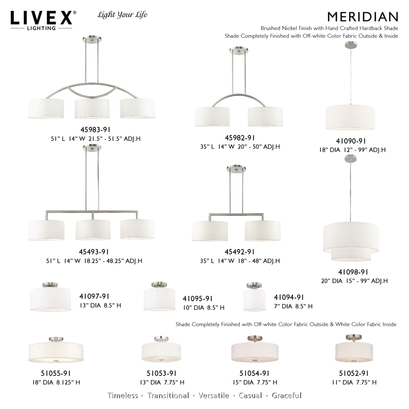 Livex Lighting Meridian 18