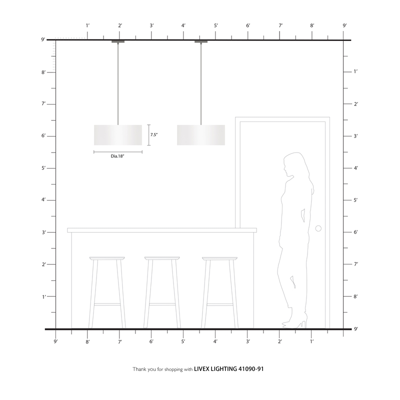 Livex Lighting Meridian 18