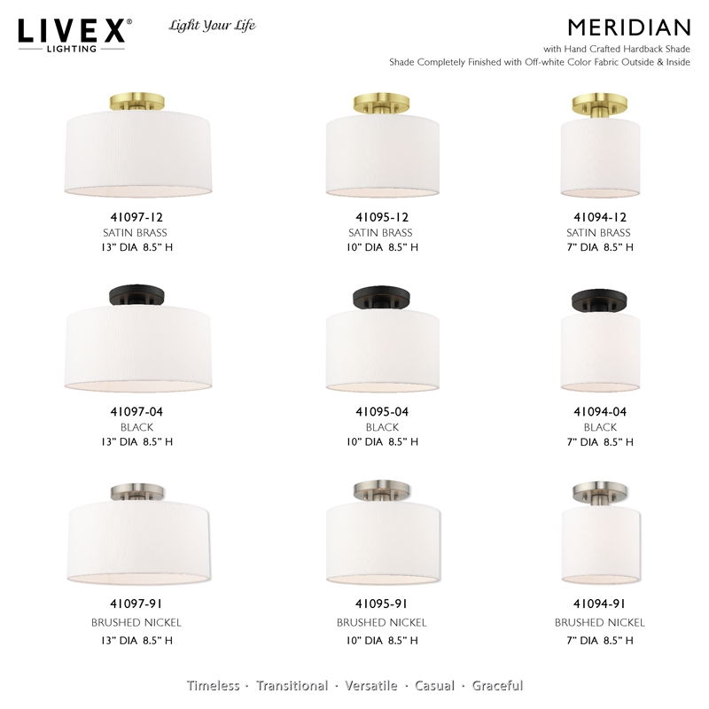Livex Lighting Meridian 10