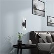 Livex Lighting Copenhagen 2-Light Metal ADA Wall Sconce in Black