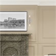 Livex Lighting Copenhagen 2-Light Metal ADA Wall Sconce in Brushed Nickel