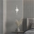 Livex Lighting Copenhagen 2-Light Mid-Century Metal Sconce in White
