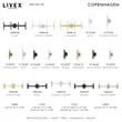 Livex Lighting Copenhagen 2-Light Mid-Century Metal Sconce in White