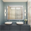 Livex Lighting Weston 2-Light Transitional Metal Wall Sconce in Polished Nickel