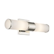 Livex Lighting Weston 2-Light Transitional Metal Wall Sconce in Polished Nickel