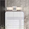 Livex Lighting Weston 2-Light Transitional Metal Wall Sconce in Polished Nickel