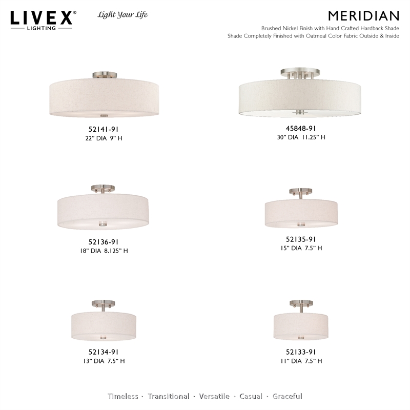Livex Lighting Meridian 8