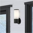 Livex Lighting Norfolk 1-Light Metal Outdoor Wall Lantern in Textured Black
