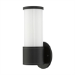 Livex Lighting Norfolk 1-Light Metal Outdoor Wall Lantern in Textured Black