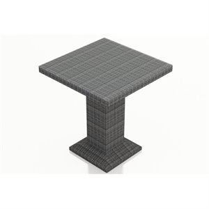 harmonia living district outdoor bar in textured slate