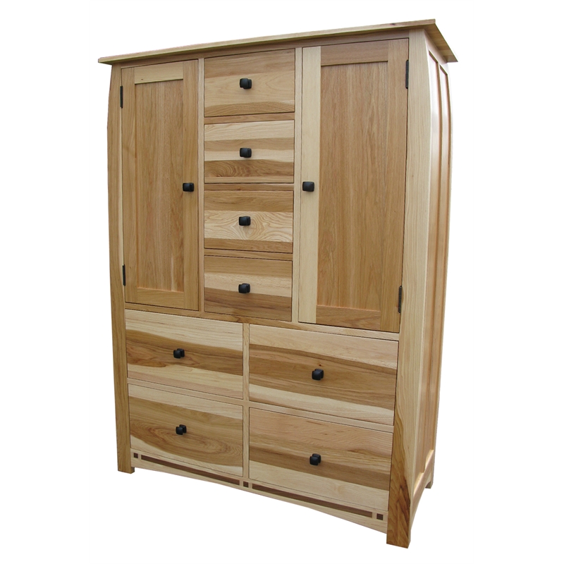 A-America Adamstown Double-Door Transitional Wood Chest in Light Natural/Brown