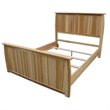 A-America Adamstown King Panel Bed in Natural