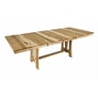 A-America Cattail Bungalow Extendable Dining Table in Natural