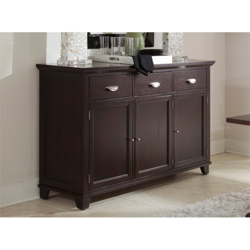 AAmerica Montreal Sideboard in Espresso MONES9010