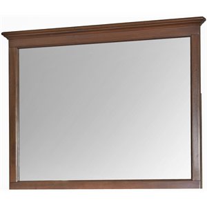 a-america westlake transitional solid wood framed master mirror