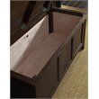 A-America Westlake Transitional Solid Wood Blanket Chest in Cherry Brown