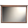A-America Mission Hills 31.5&quotH Solid Wood Mirror in Harvest
