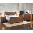 A-America Mission Hills Solid Wood Bedroom Nightstand in Harvest