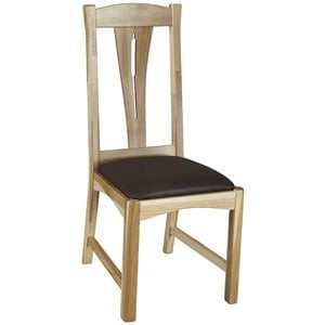 A-America Cattail Bungalow Comfort Dining Side Chair in Natural (Set of 2)