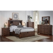 A-America Sun Valley Solid Wood Storage King Bed with in Rustic Timber
