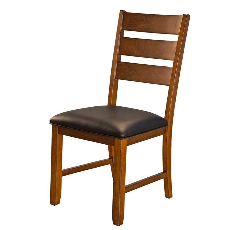 A-America Mason Ladderback Dining Side Chair in Hickory