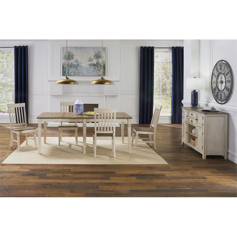 A-America Beacon Wood Table with 18