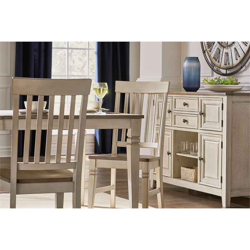 A-America Beacon Wood Table with 18