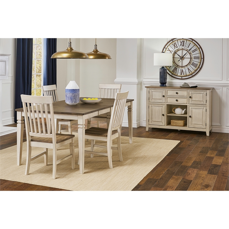 A-America Beacon Wood Table with 18