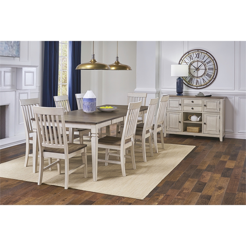 A-America Beacon Wood Table with 18