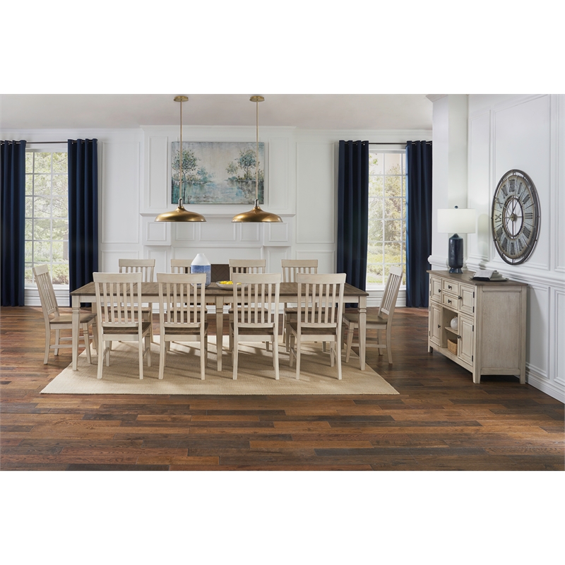 A-America Beacon Wood Table with 18