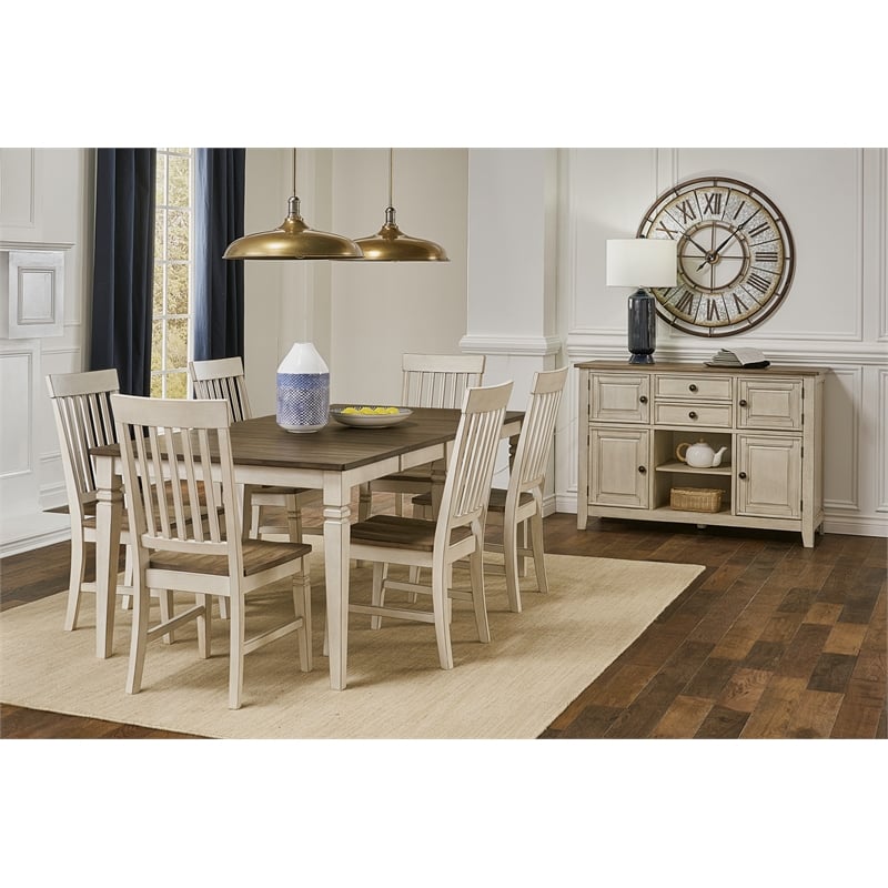 A-America Beacon Wood Table with 18