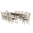 A-America Beacon Wood Table with 18
